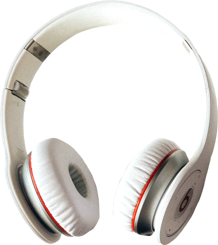 White Wireless Headphones