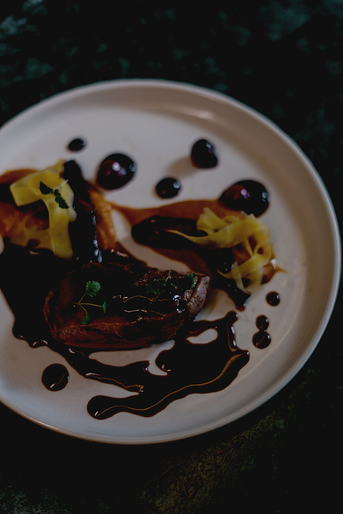 Cooked Food on White Ceramic Plate